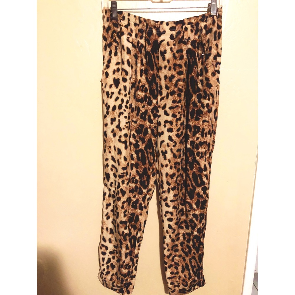 Leopard print bottoms